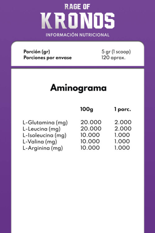 PACK FUERZA TITÁNICA 💪🏼 | Ares (Pre-Entreno) + Kronos (BCAA) - Imagen 3