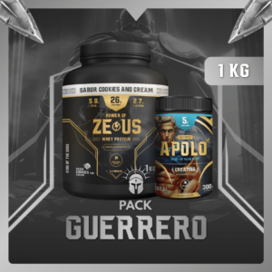 PACK GUERRERO ⚔️ | Olympic Apolo ✨ + Zeus ⚡ (1-2 kg)